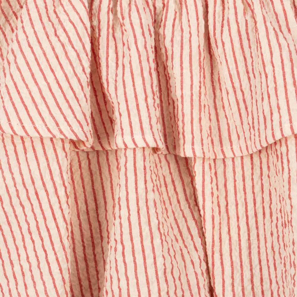 Robe en seersucker Konges Sløjd 'Ellie' Amour Stripe
