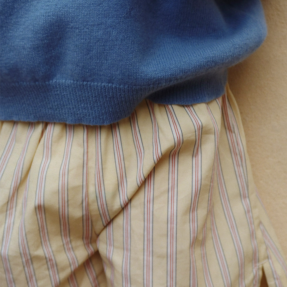 Konges Sløjd Cotton Shorts 3-Pack 'Azur' Soleil/Bleu/Basil Stripe