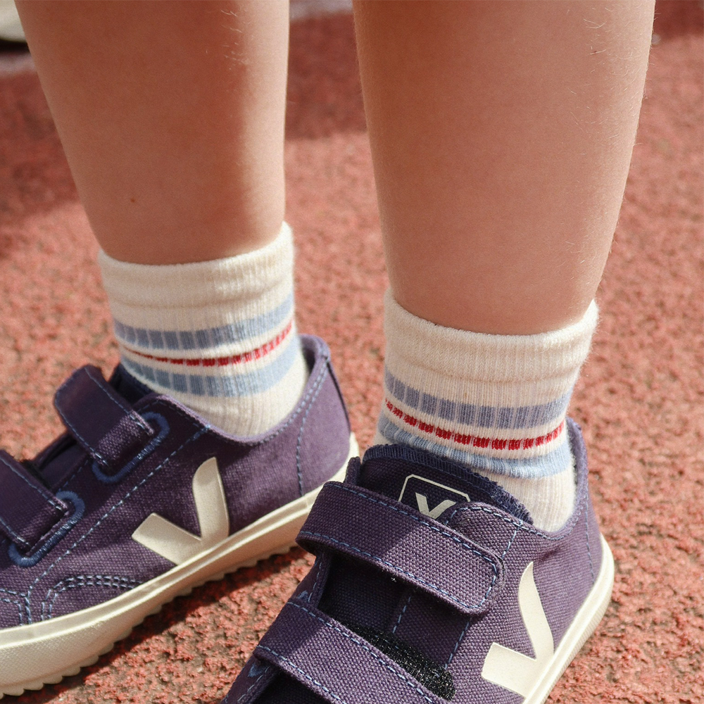 Konges Sløjd Socken 2er Pack 'Act' Optic White