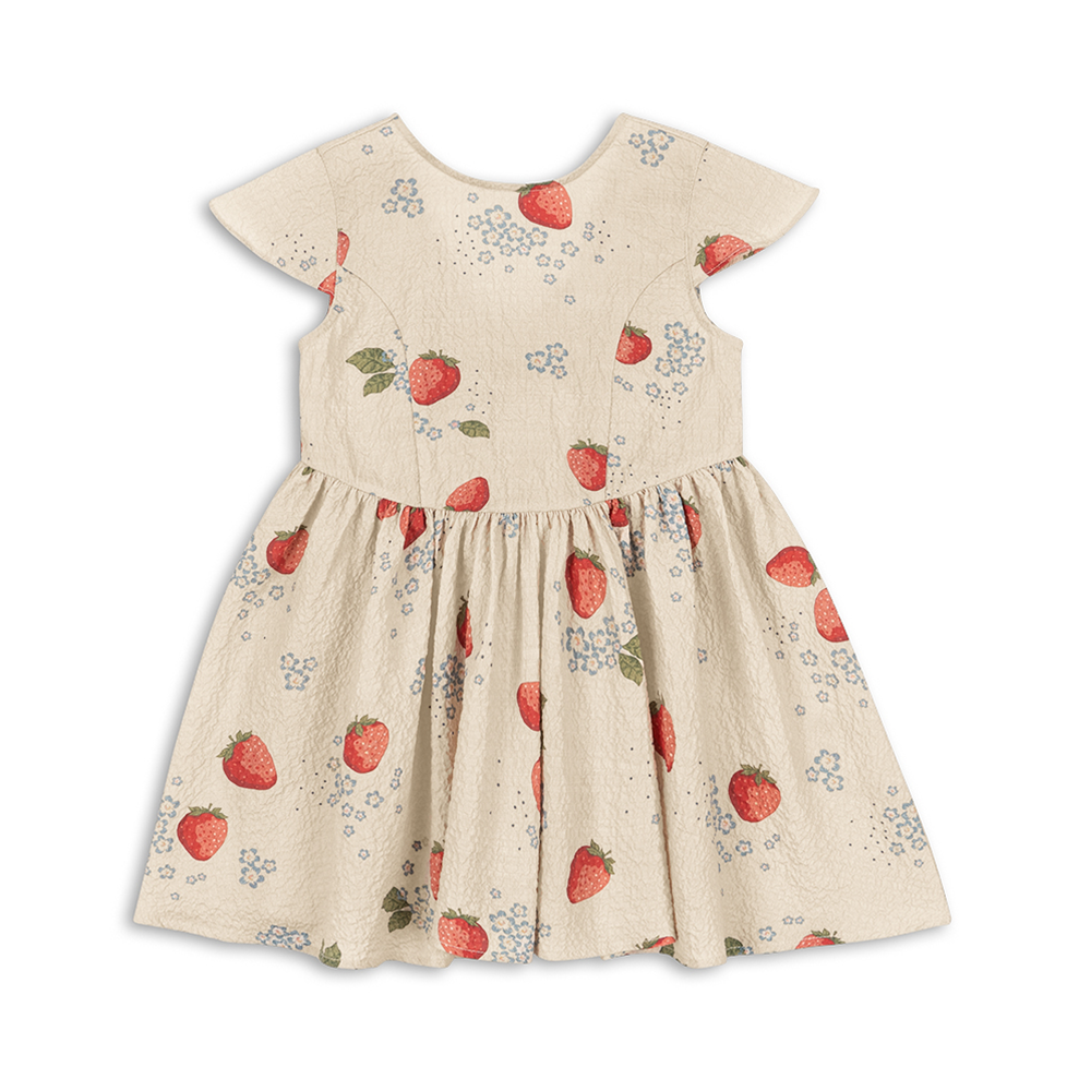 Konges Sløjd Summer Dress 'Ava Bow' Marmalade Sun