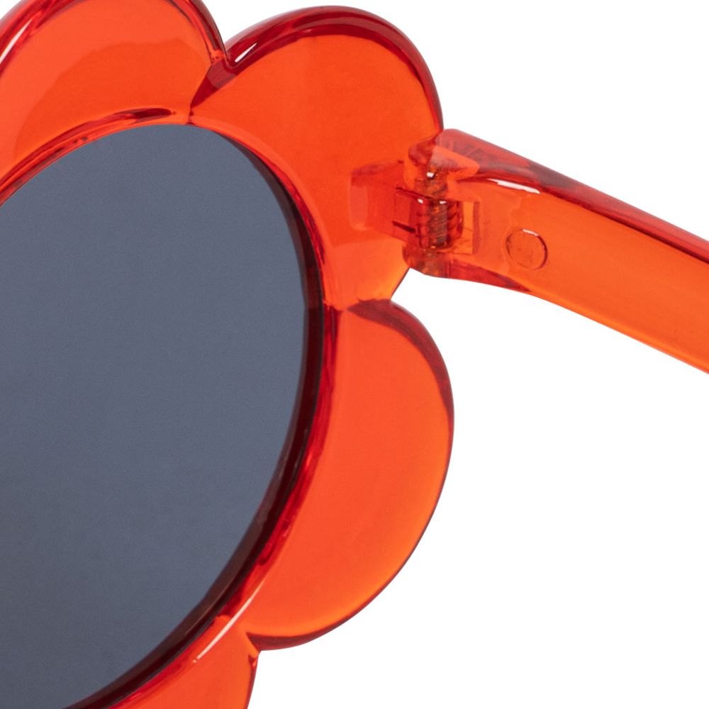 Konges Sløjd  Kinder Sonnenbrille 'Junior Flower ' 5-10 Jahre Red