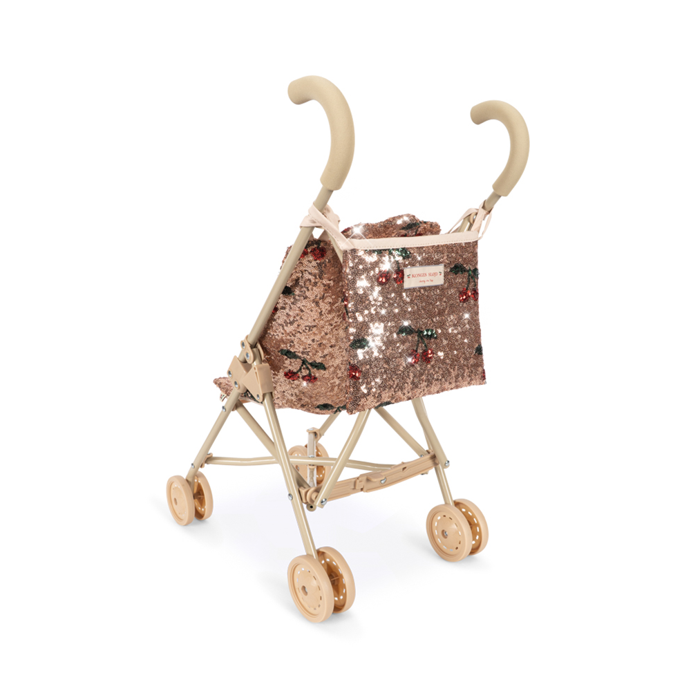 Konges Sløjd Puppen-Buggy 'Sparkly' Cherry