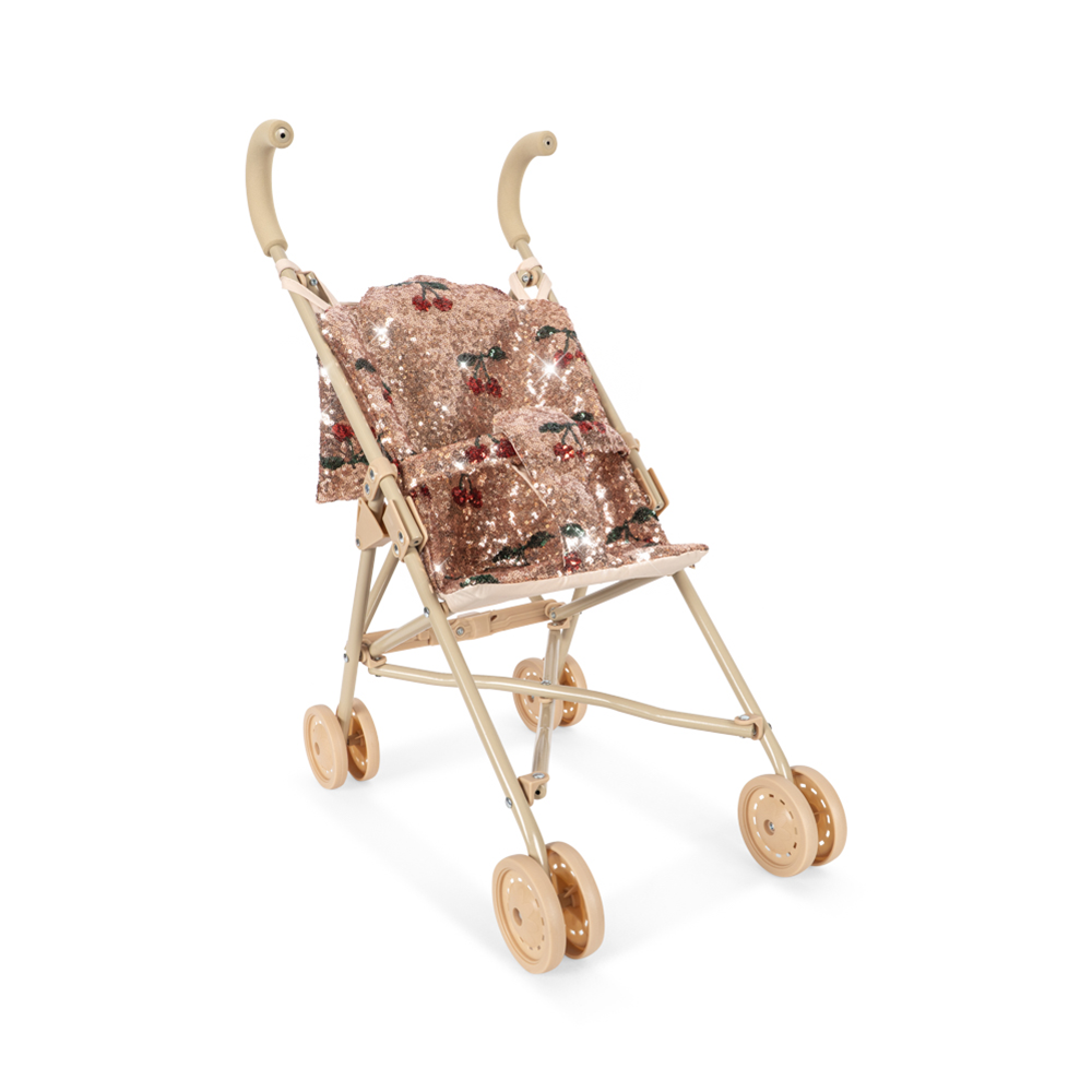 Konges Sløjd Puppen-Buggy 'Sparkly' Cherry