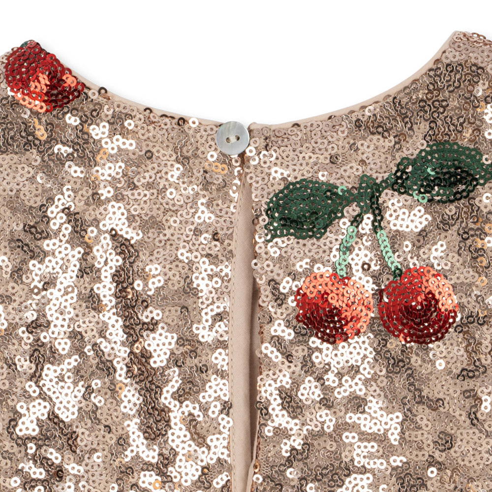Konges Sløjd Sequin Dress 'Starla' Ma Grande Cerise Blush