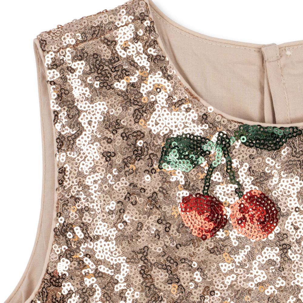 Konges Sløjd Sequin Dress 'Starla' Ma Grande Cerise Blush