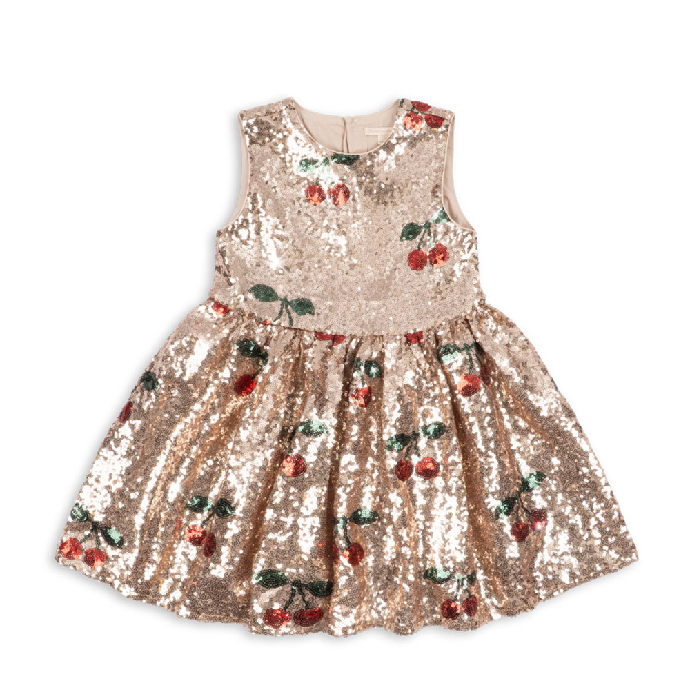 Konges Sløjd Sequin Dress 'Starla' Ma Grande Cerise Blush