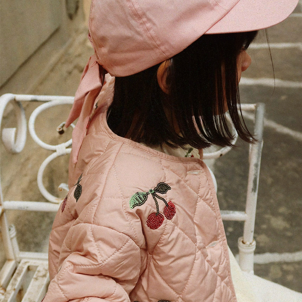 Konges Sløjd  Steppjacke 'Flora' Ma Grande Cerise - Online MY SNOWFLAKE