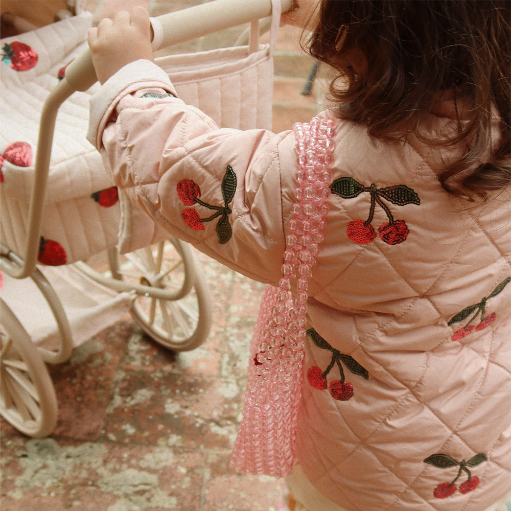 Konges Sløjd  Steppjacke 'Flora' Ma Grande Cerise - Online MY SNOWFLAKE