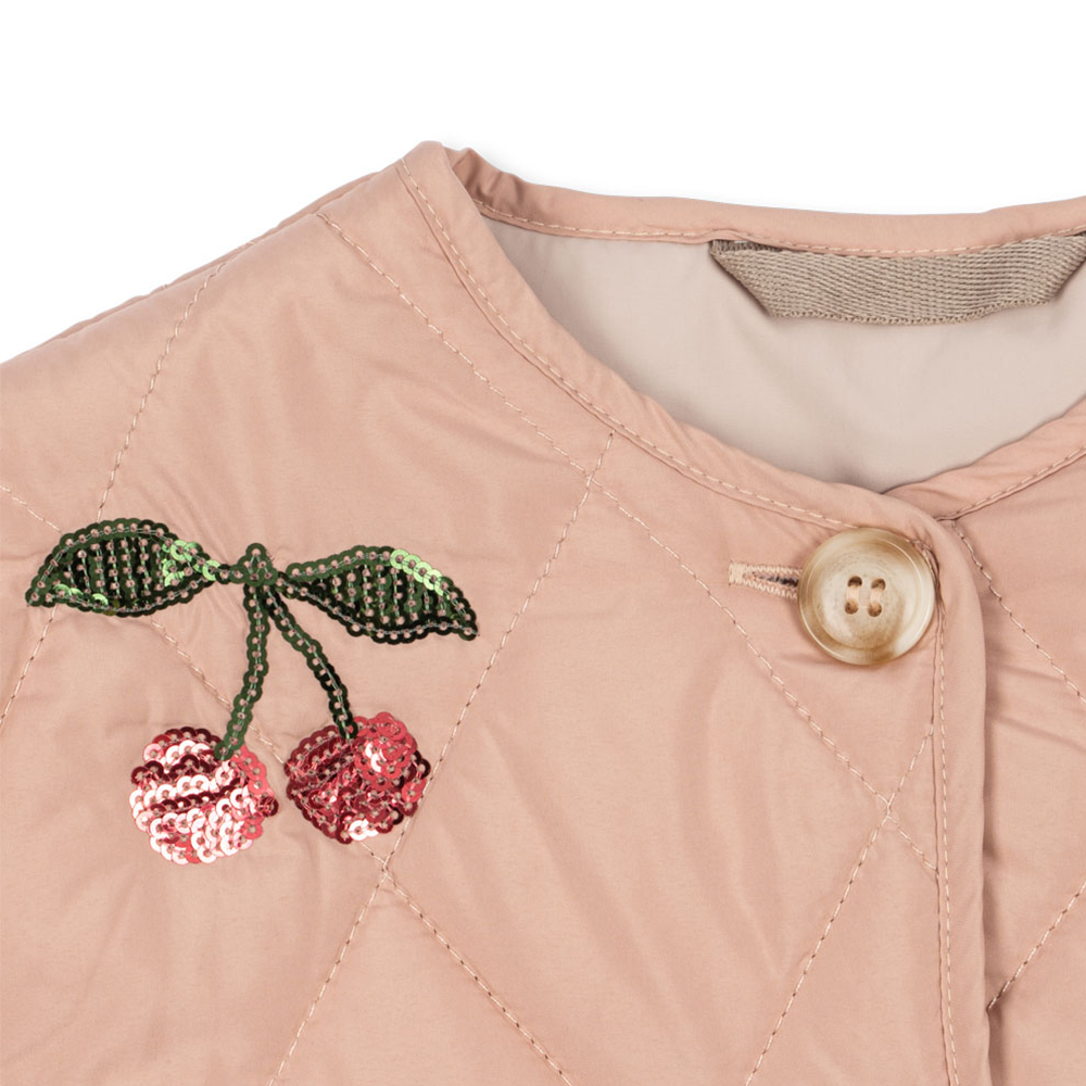 Konges Sløjd  Steppjacke 'Flora' Ma Grande Cerise - Online MY SNOWFLAKE