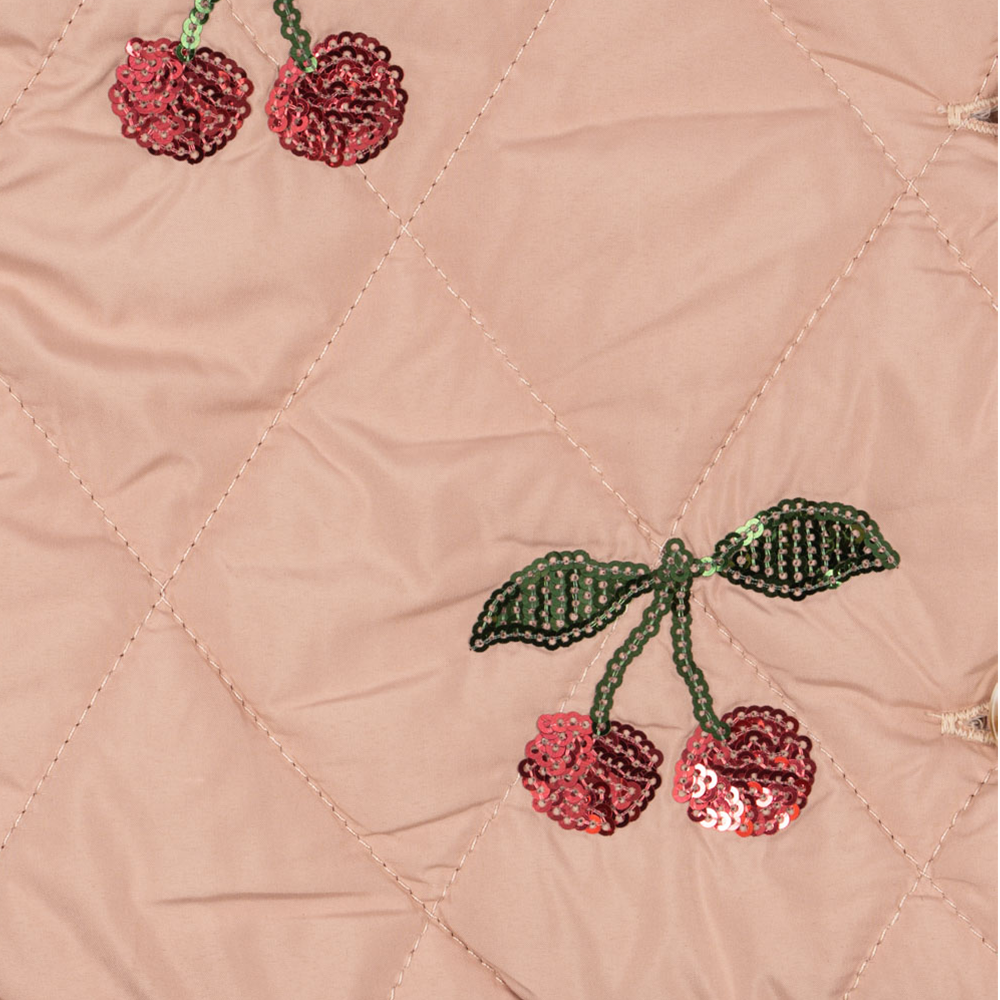 Konges Sløjd  Steppjacke 'Flora' Ma Grande Cerise - Online MY SNOWFLAKE