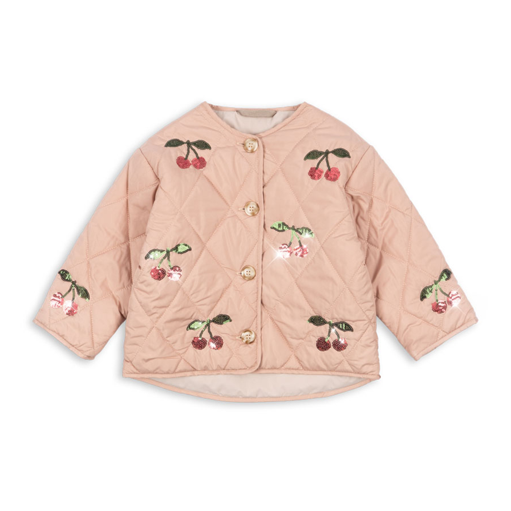 Konges Sløjd  Steppjacke 'Flora' Ma Grande Cerise - Online MY SNOWFLAKE