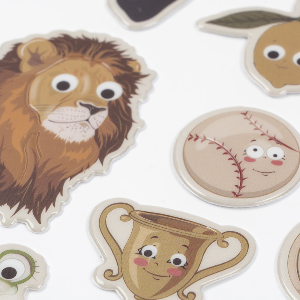 Konges Sløjd Sticker 'Puffy' Animals