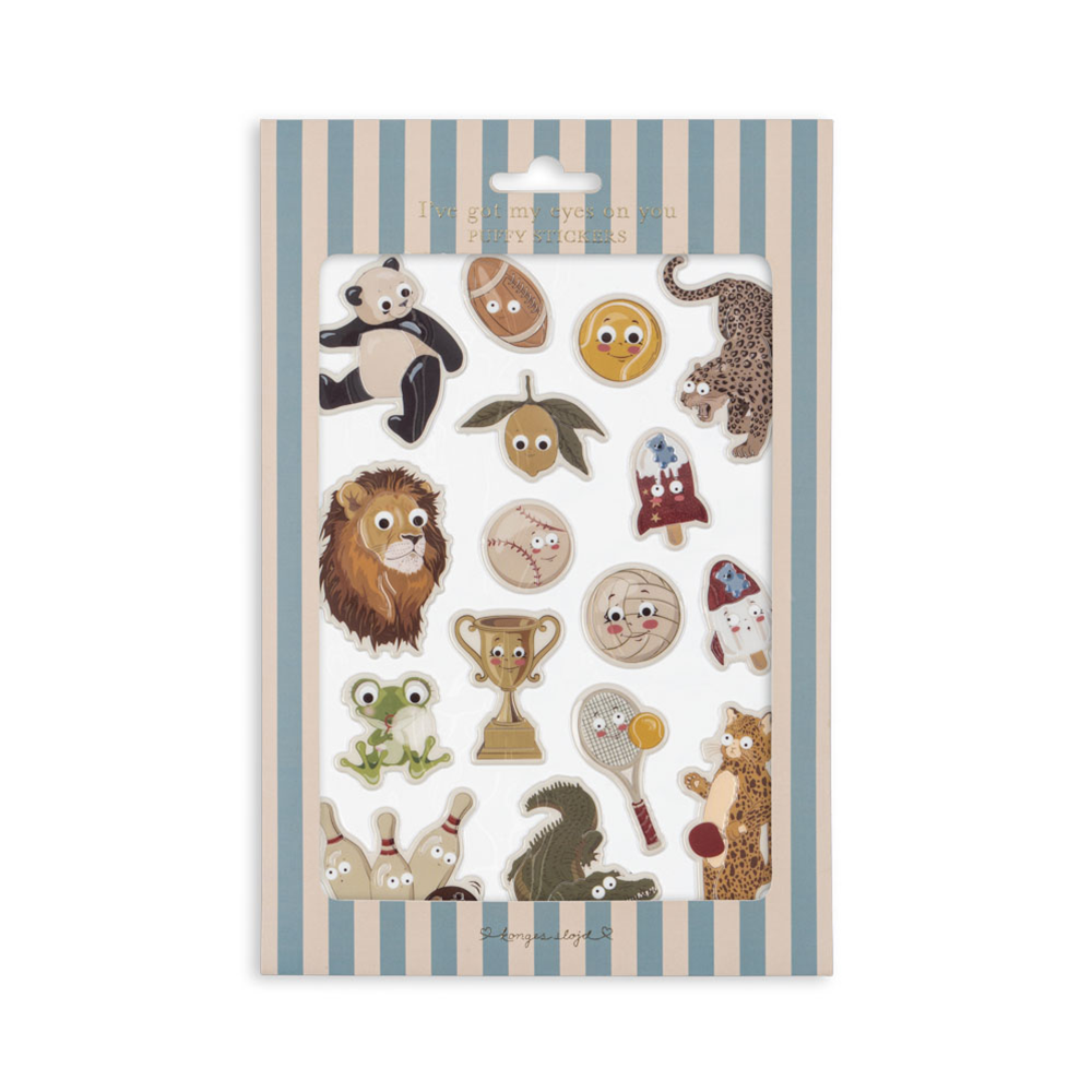 Konges Sløjd Sticker 'Puffy' Animals