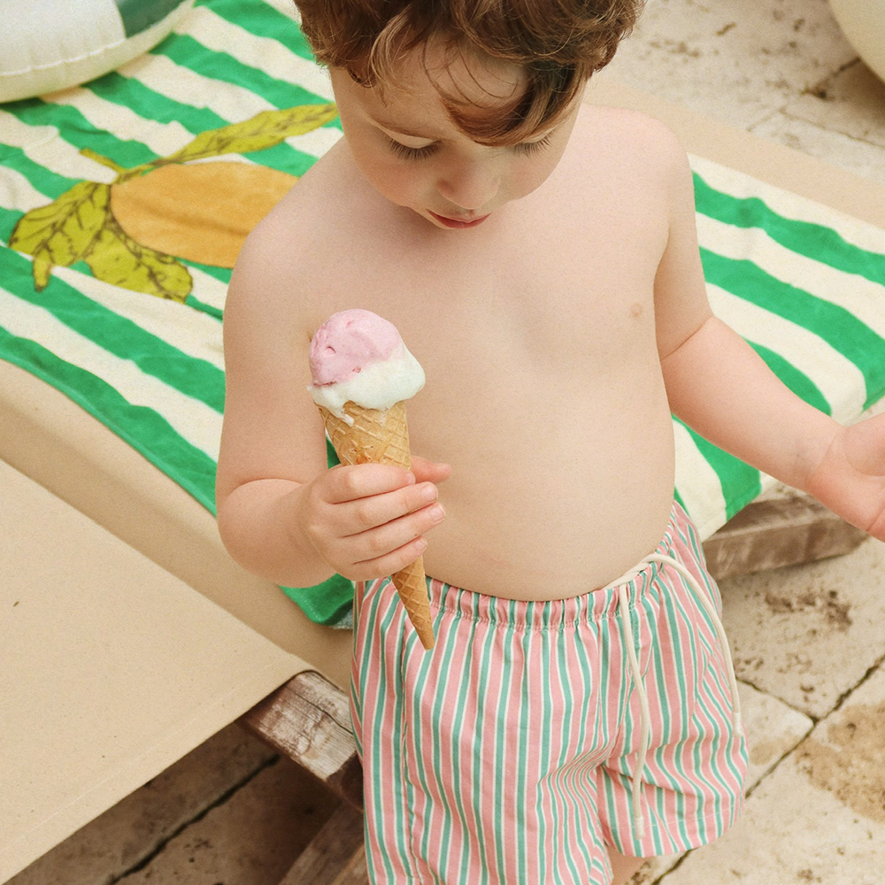 Konges Sløjd Serviette de plage Antique Stripe