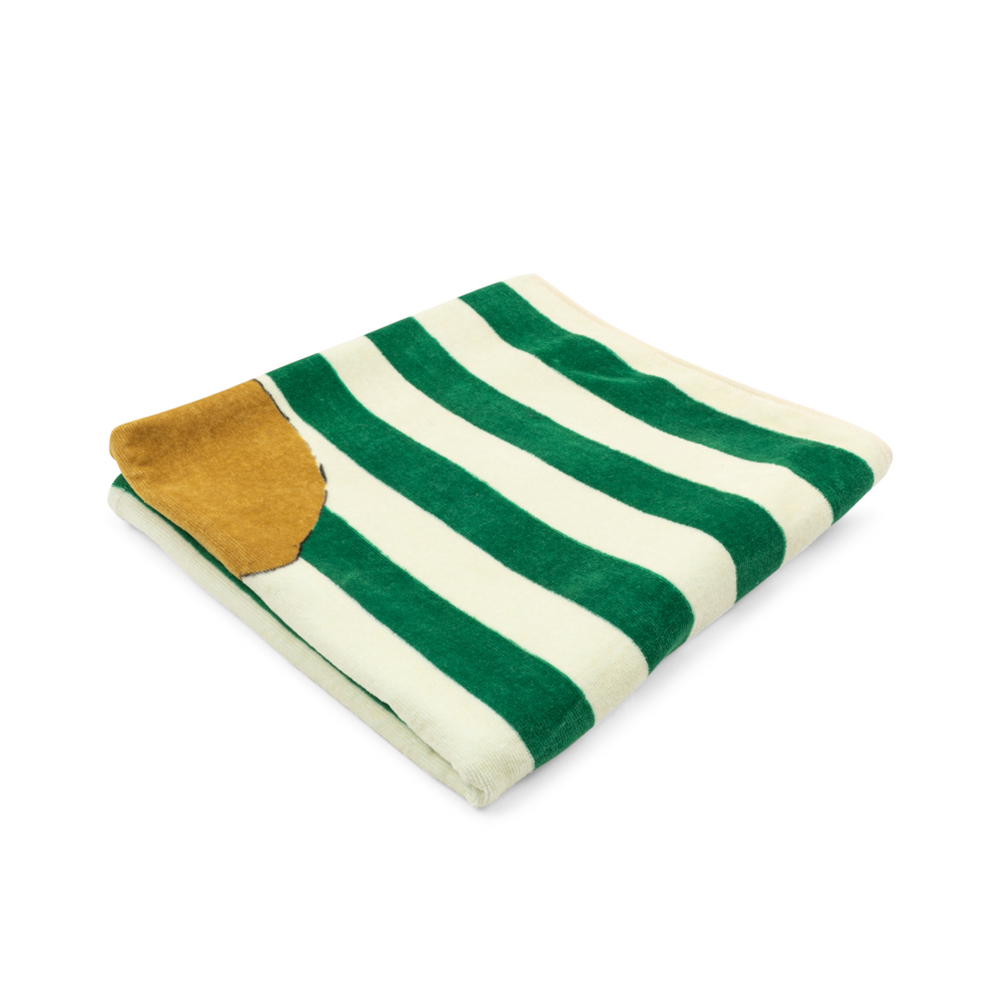Konges Sløjd Serviette de plage Antique Stripe