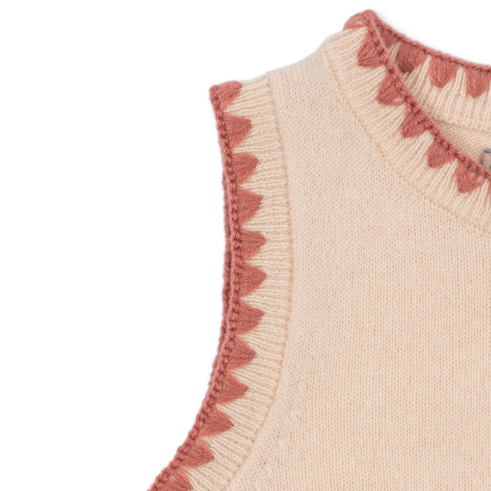 Konges Sløjd Strickkleid aus Wolle 'Collette' Rosey