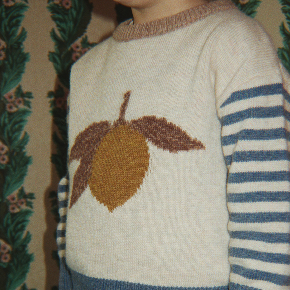 Konges Sløjd Strickpullover 'Billie' Lemon
