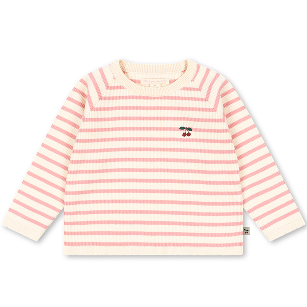 Konges Sløjd Sweater 'Buma' Peony Butter Stripe