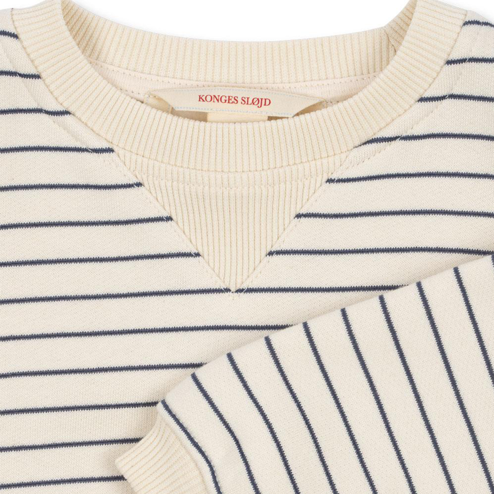 Sweat-shirt Konges Sløjd 'Amio' Captains Blue/Antique White