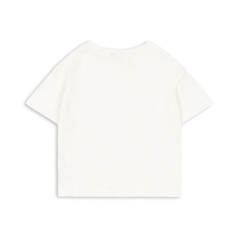 Konges Sløjd T-shirt « RHW X KS » Bella blanc antique