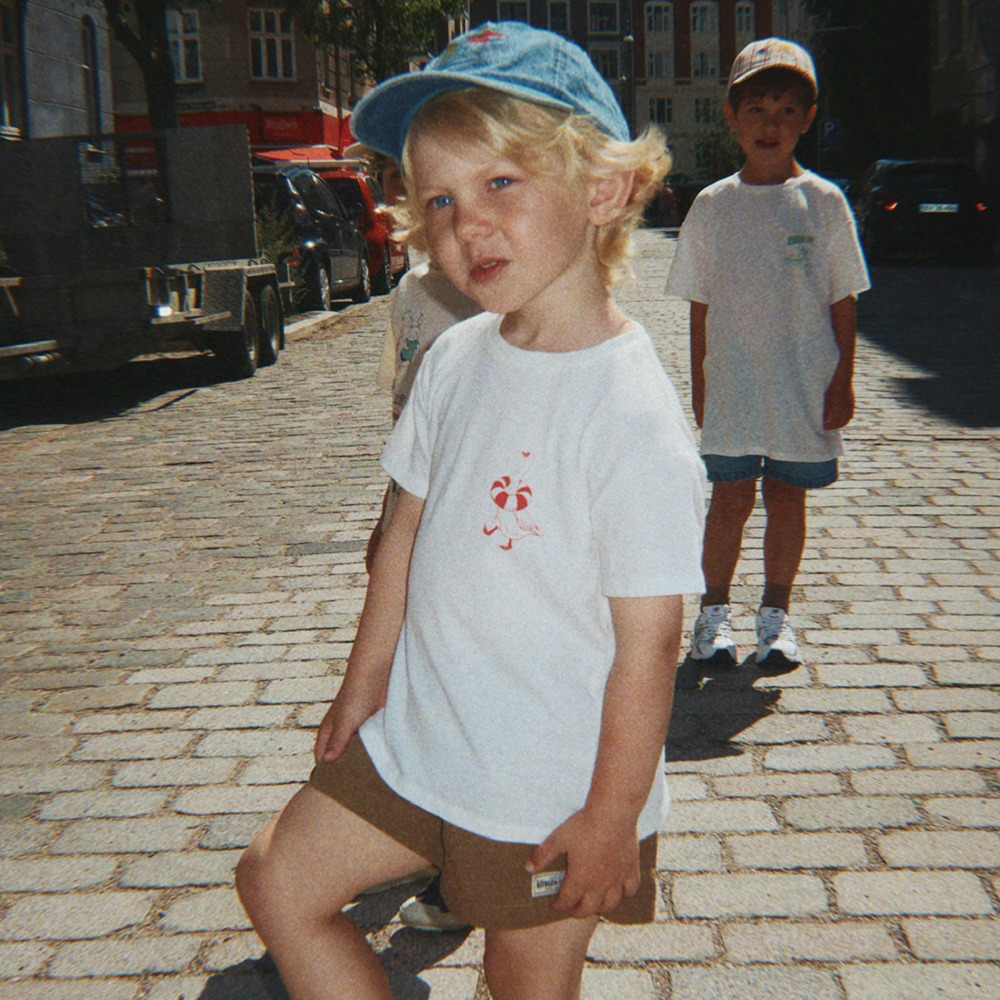 Konges Sløjd T-Shirt 'Era' Off White/Lifeguard Service