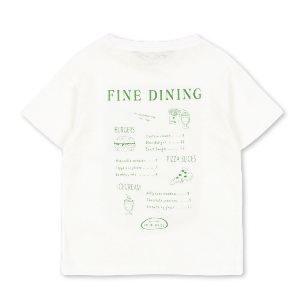 Konges Sløjd T-Shirt 'Era' Off White/Fine Dining