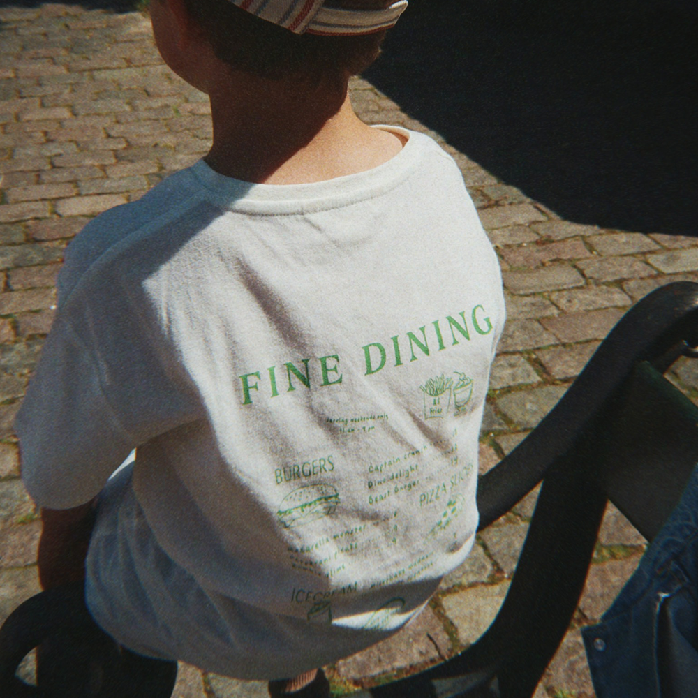 Konges Sløjd T-Shirt 'Era' Off White/Fine Dining