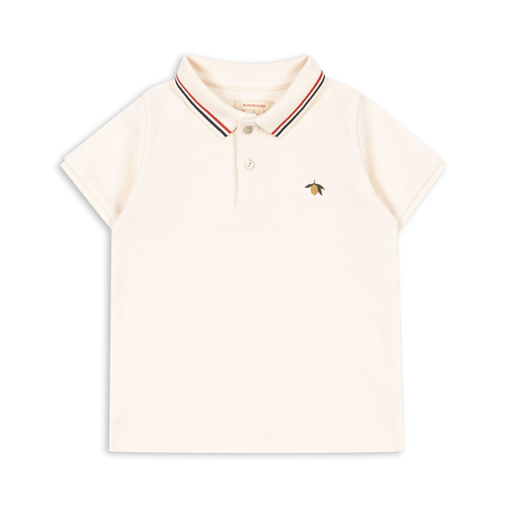 Konges Sløjd Polo Shirt 'Florian' Antique White