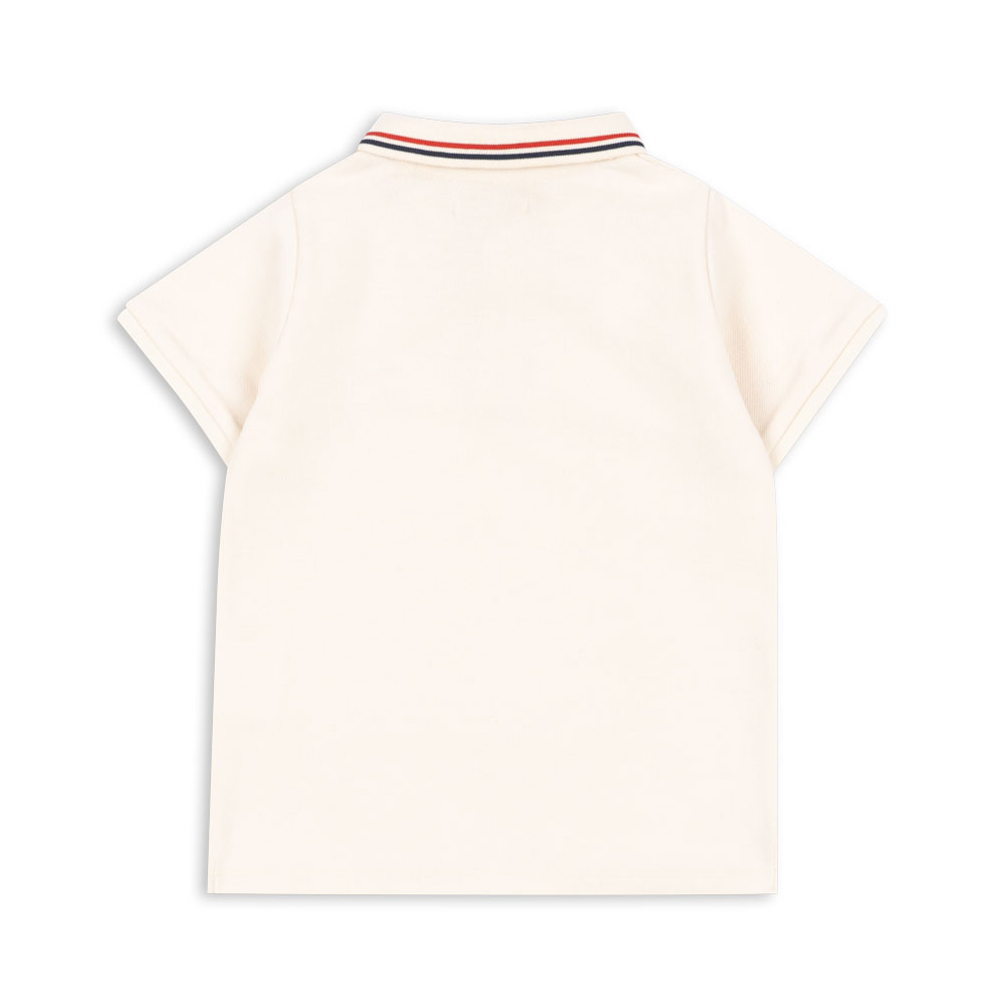 Konges Sløjd Polo Shirt 'Florian' Antique White