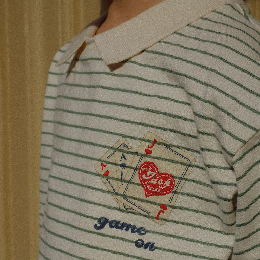 T-shirt Konges Sløjd 'RHW X KS' Gameon Terra Stripe