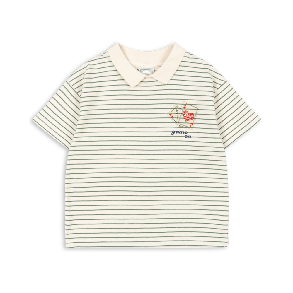 T-shirt Konges Sløjd 'RHW X KS' Gameon Terra Stripe