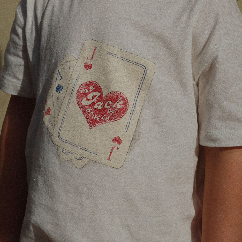 Konges Sløjd T-Shirt 'RHW X KS' Jack Antique White