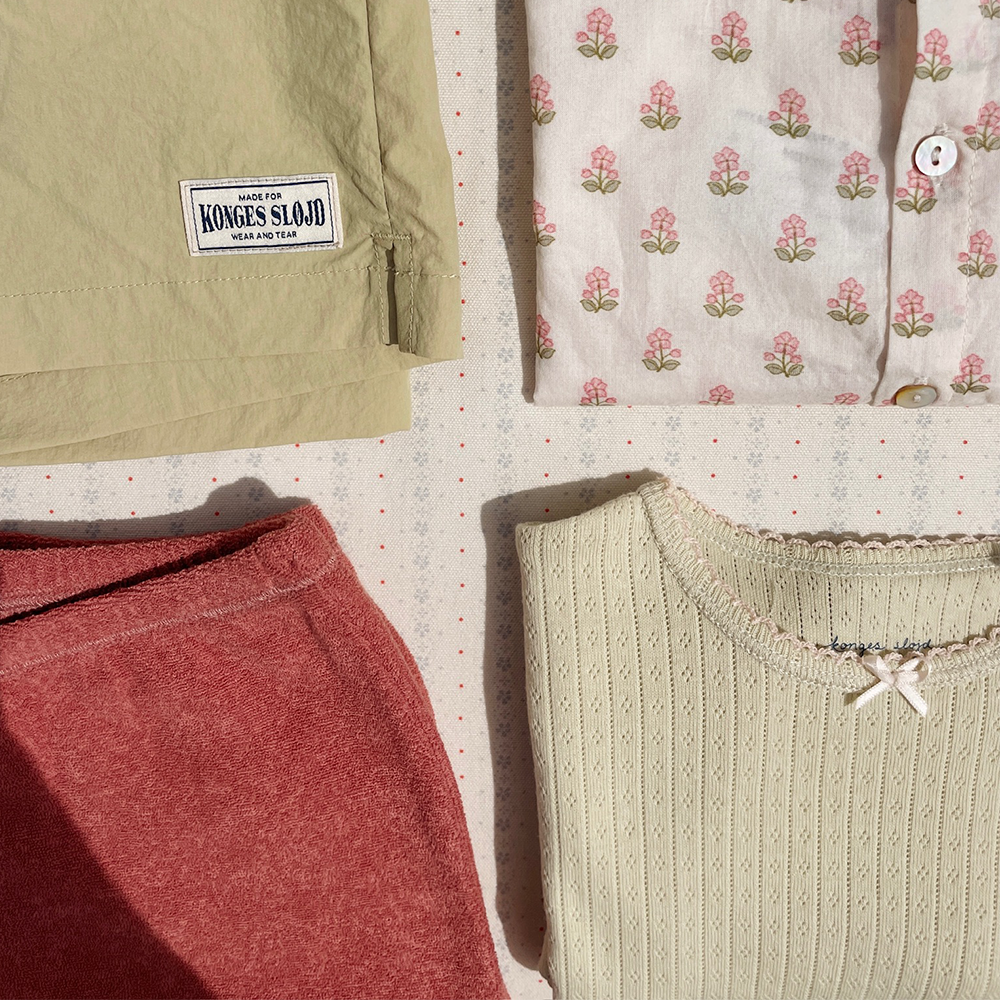 Konges Sløjd T-Shirt «Minnie» Green Haze