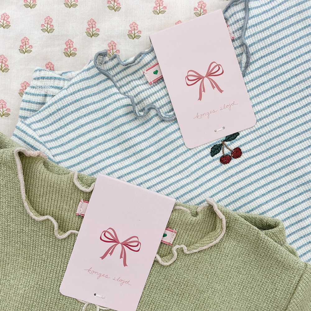 Konges Sløjd T-Shirt und Shorts 'Roli' Sleet Stripe