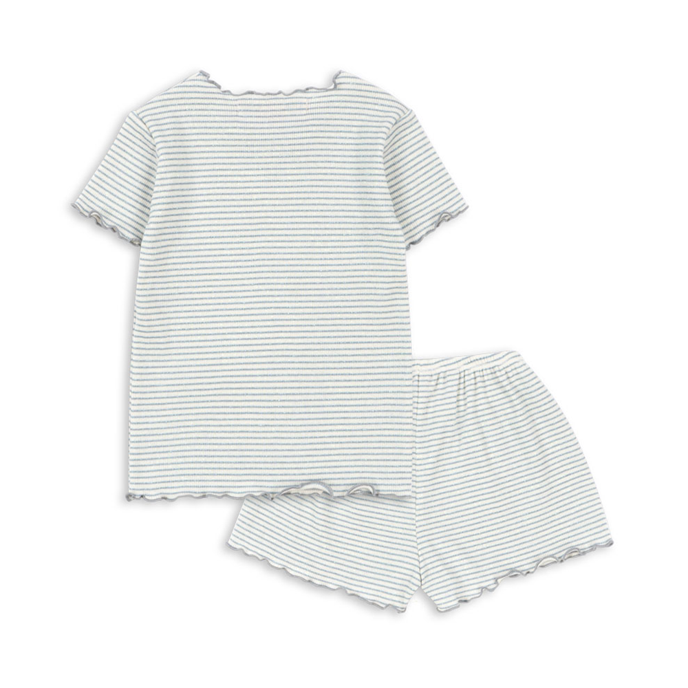 Konges Sløjd T-Shirt und Shorts 'Roli' Sleet Stripe