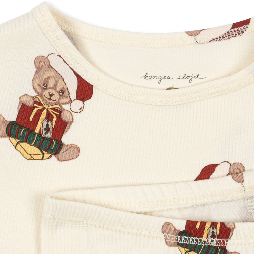 Konges Sløjd Pyjama Set 'Basic' Teddy Bear