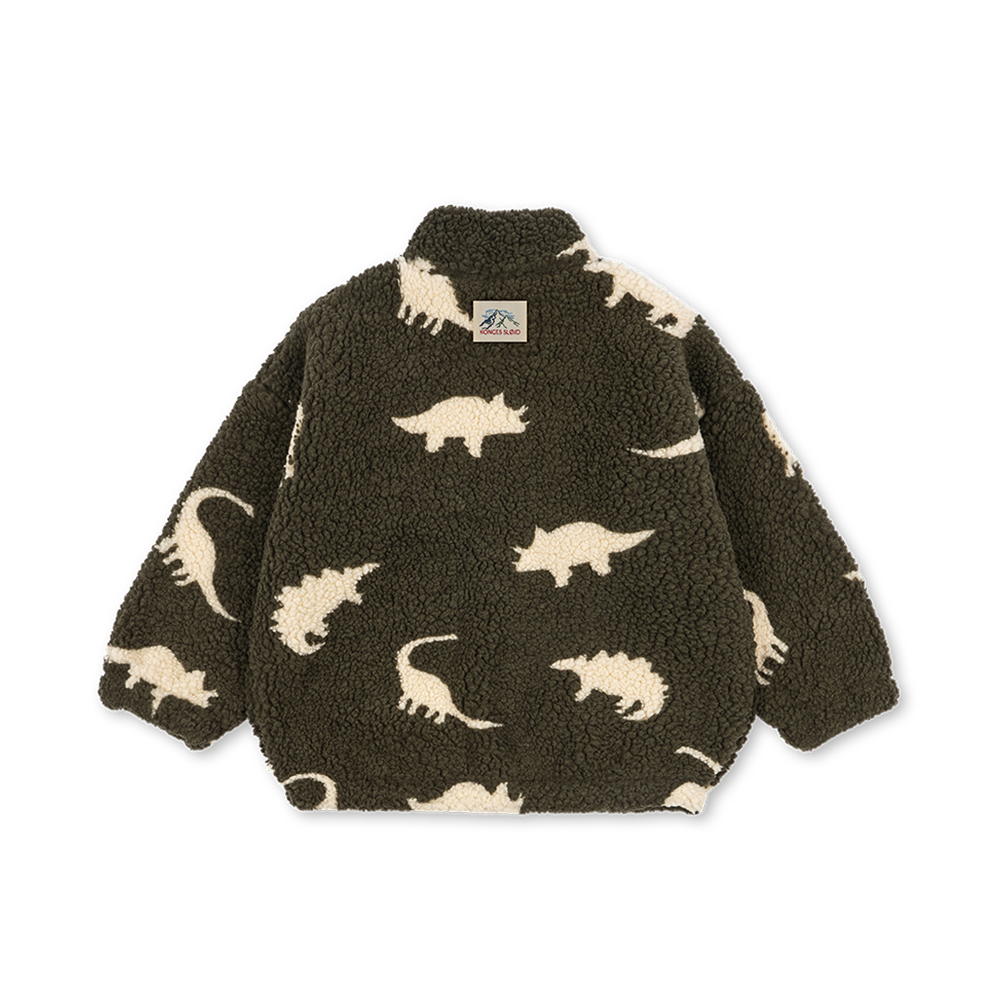Konges Sløjd Veste en teddy 'Jody' Dino Silhouette