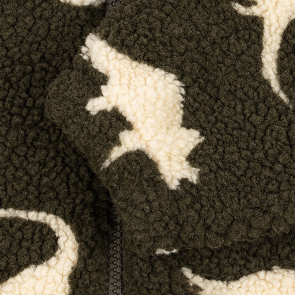 Konges Sløjd Veste en teddy 'Jody' Dino Silhouette