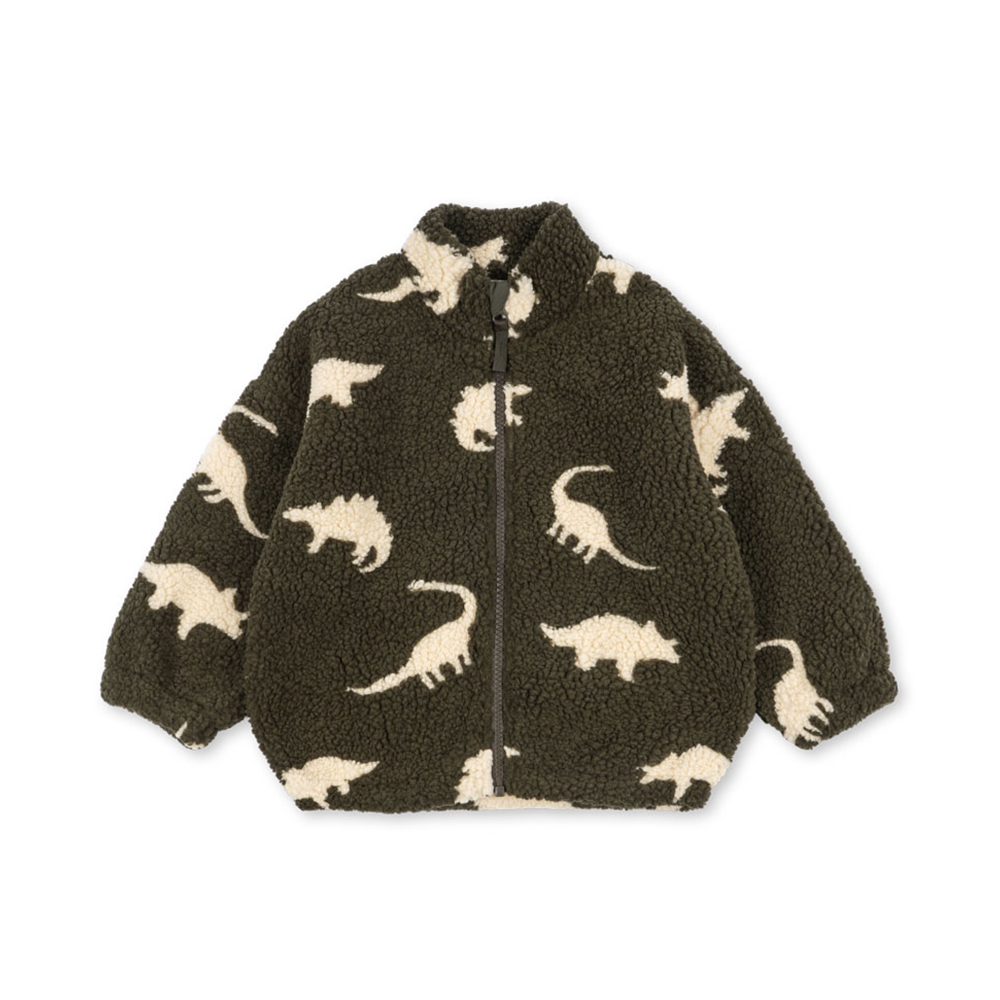 Konges Sløjd Veste en teddy 'Jody' Dino Silhouette