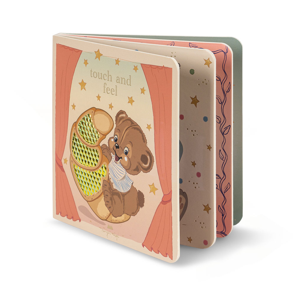 Konges Sløjd Babybuch 'Touch and Feel'