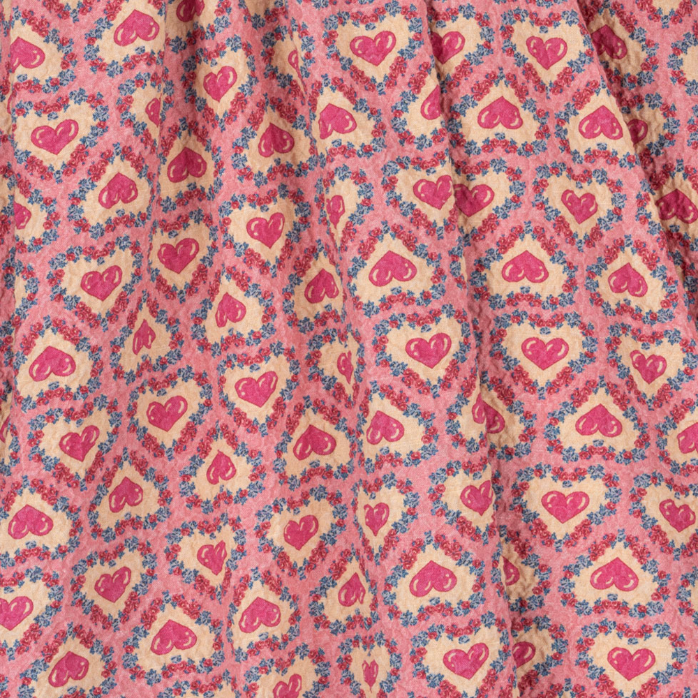 Konges Sløjd Seersucker Trägerkleid 'Vivan' Felice Rose