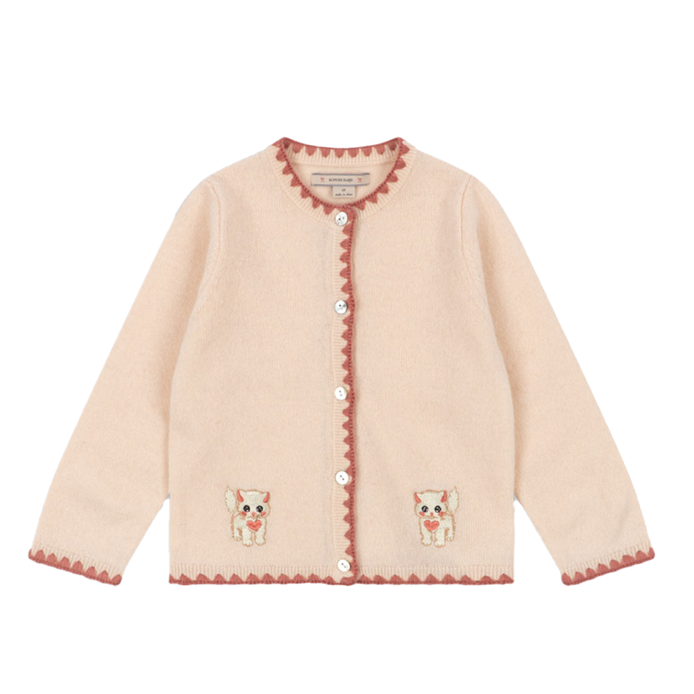 Konges Sløjd Wollcardigan 'Colette' Rosey