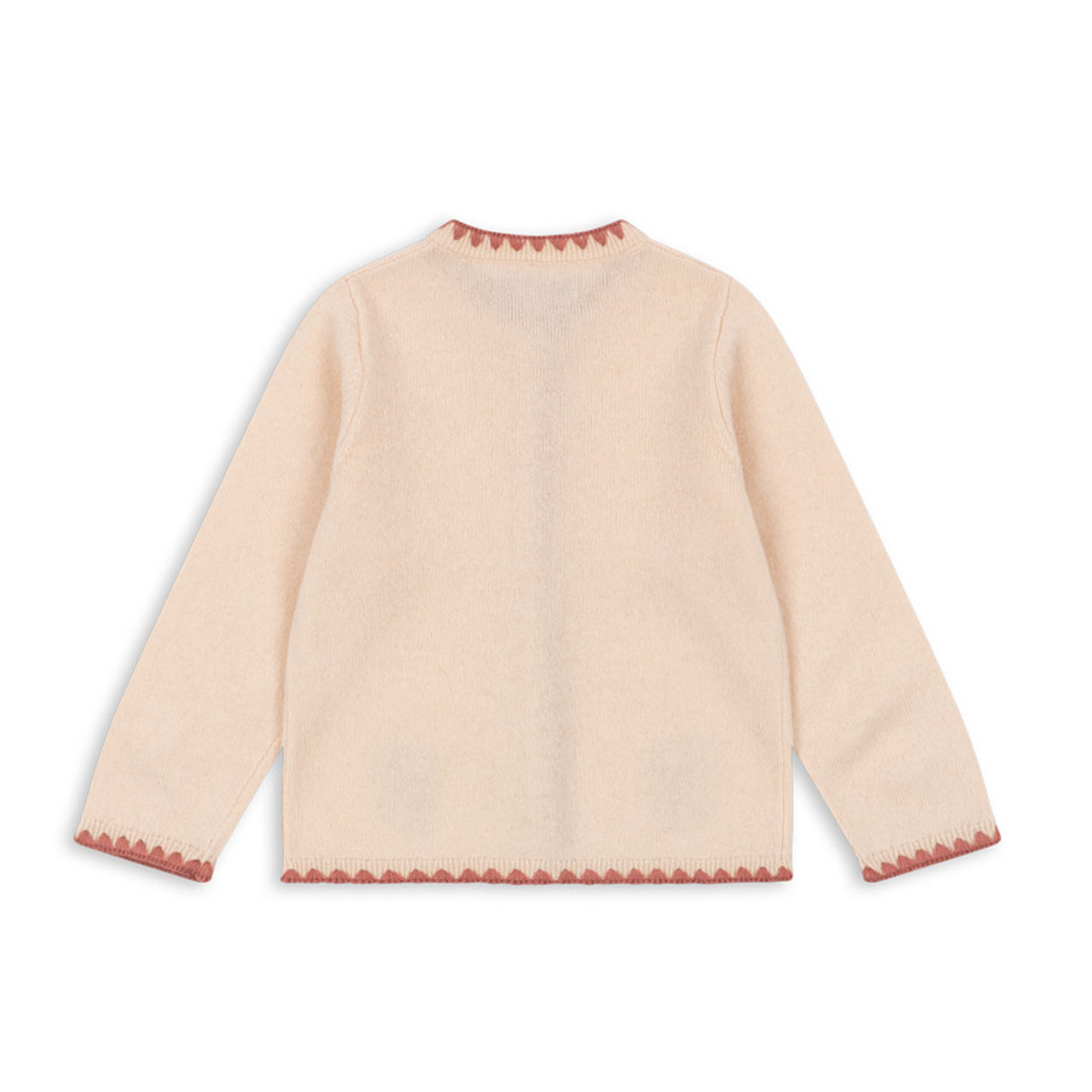 Konges Sløjd Wollcardigan 'Colette' Rosey