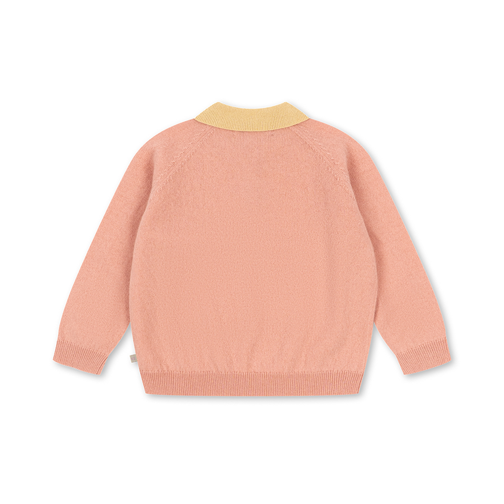 Konges Sløjd Polo Strickpullover 'Basi' Mellow Rose - Online MY SNOWFLAKE