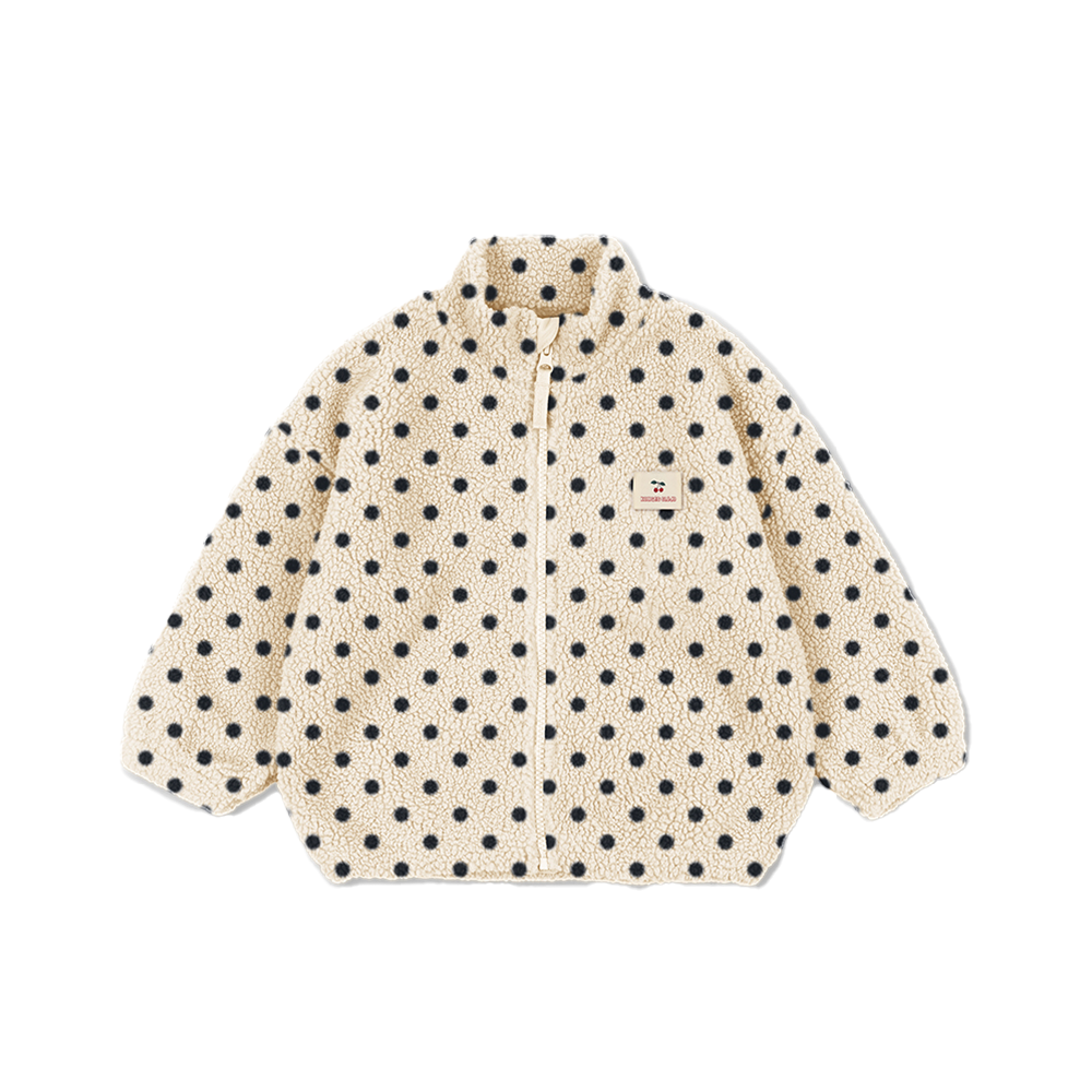 Konges Sløjd  Teddy Jacke 'Jody Embroidery' Dot Lumiere