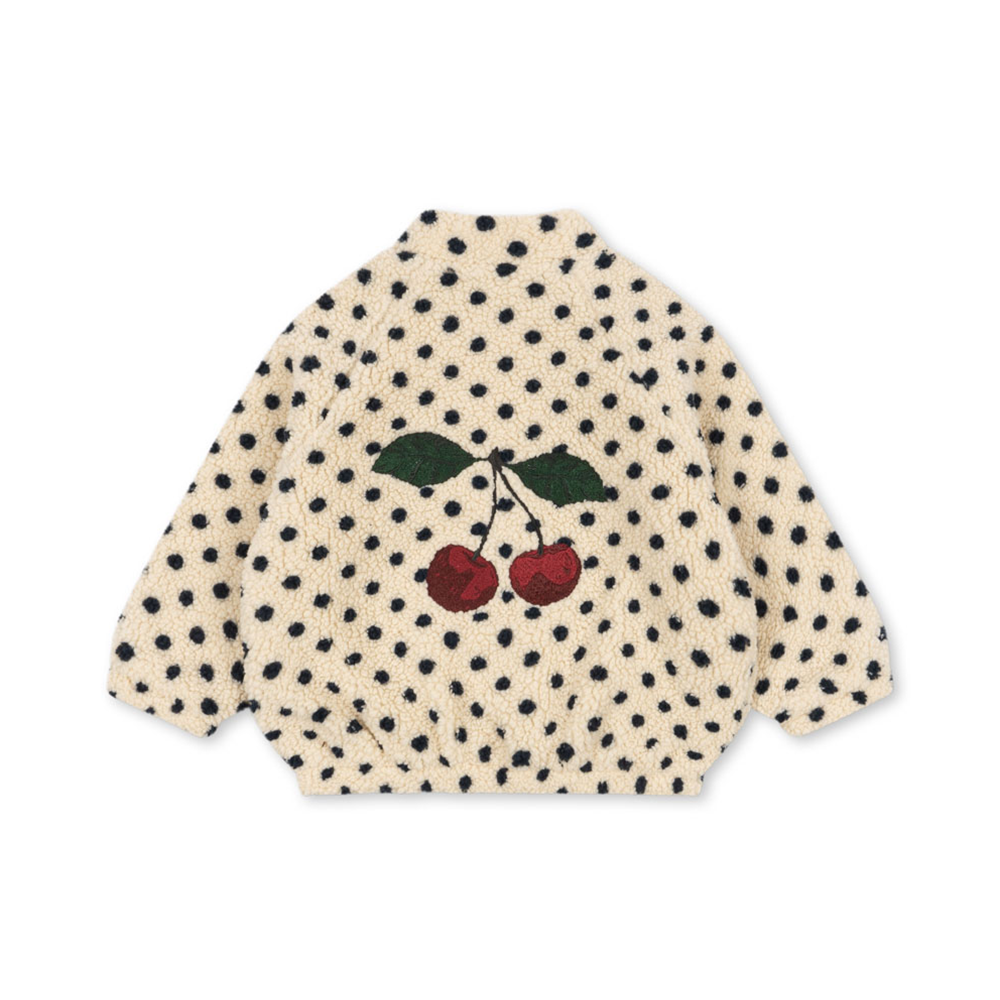 Konges Sløjd  Teddy Jacke 'Jody Embroidery' Dot Lumiere