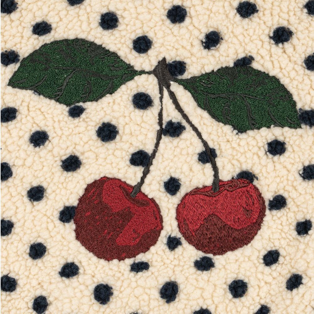 Konges Sløjd  Teddy Jacke 'Jody Embroidery' Dot Lumiere