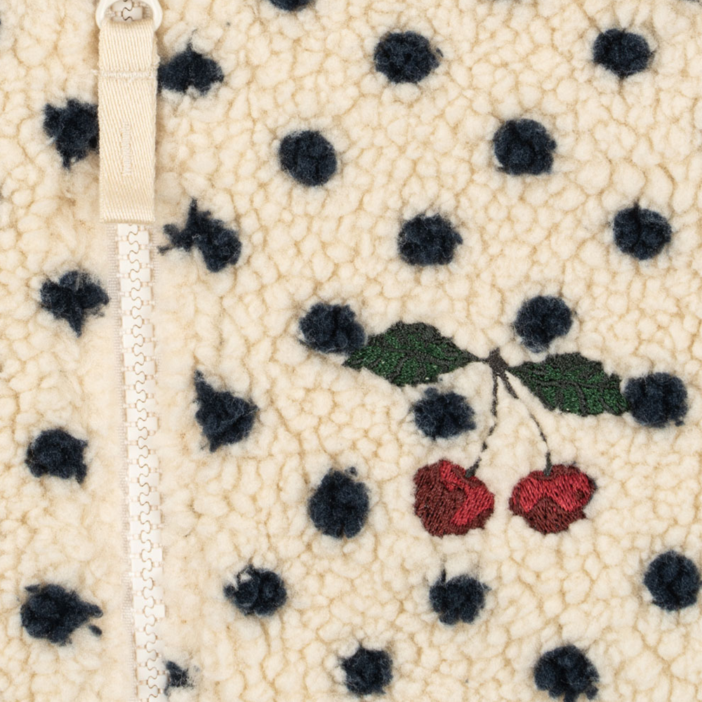 Konges Sløjd  Teddy Jacke 'Jody Embroidery' Dot Lumiere