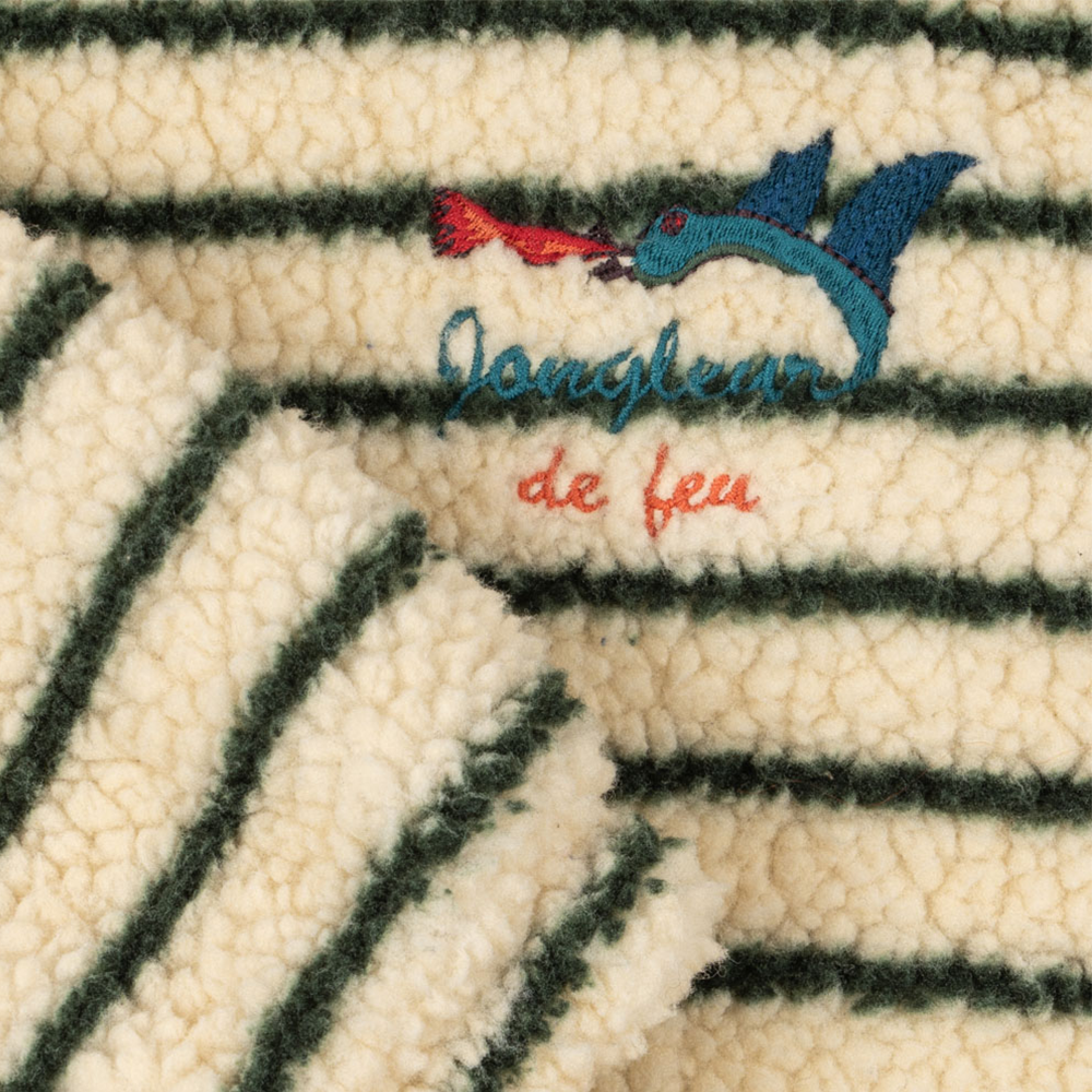 Konges Sløjd  Teddy Jacke 'RHW X KS' Erba Stripe - Online MY SNOWFLAKE