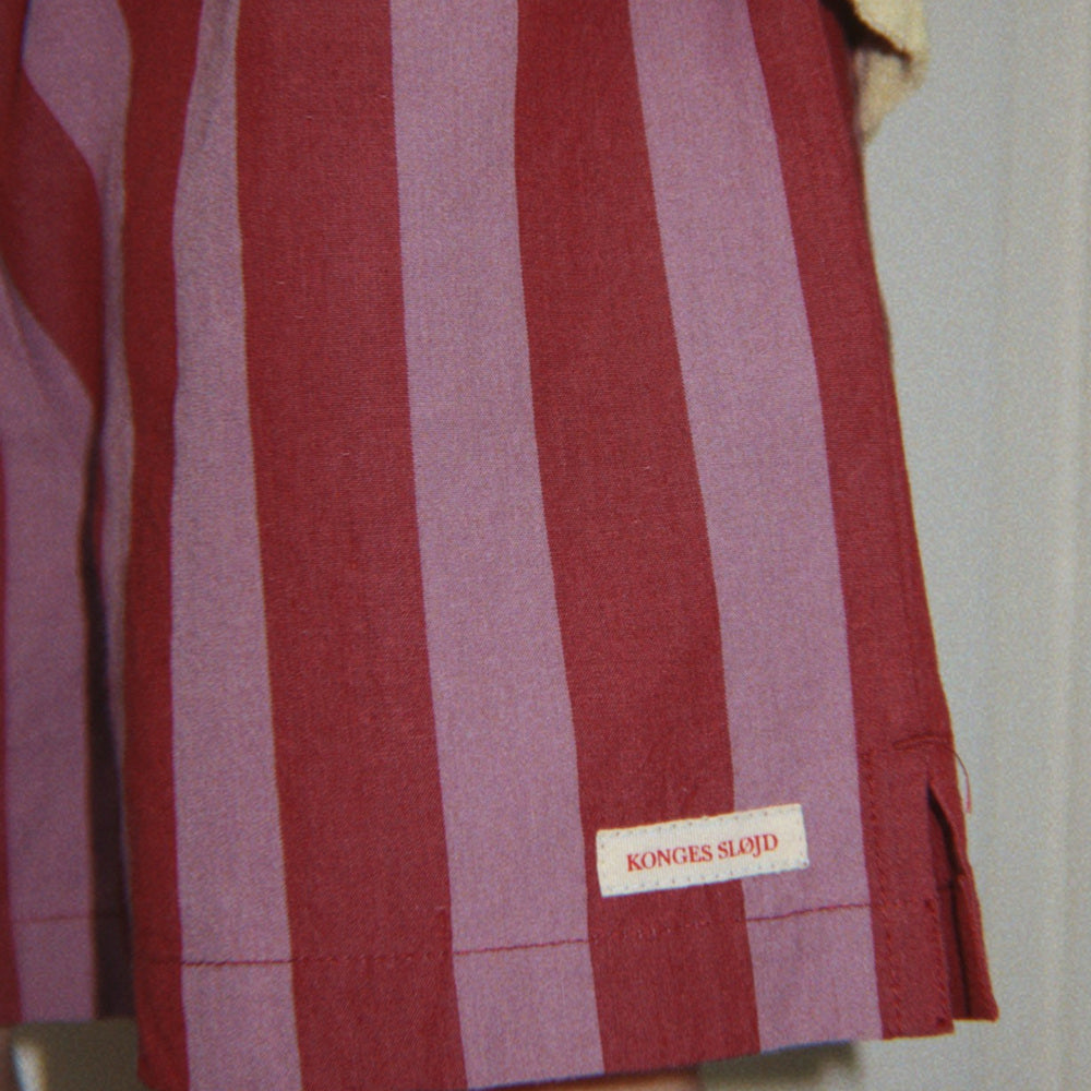 Konges Sløjd Shorts aus Baumwolle 3er-Set 'Azur' Butter Multi Stripe